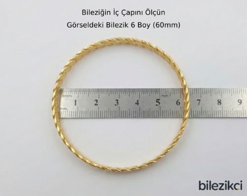 örnek bilezik ölçü görseli