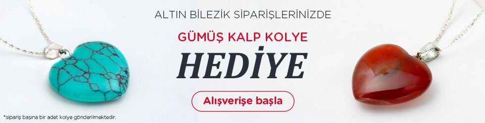 gümüş kalp kolye